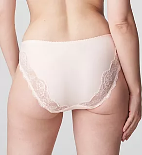 Madison Lace Trim Rio Bikini Panty Pink Diamond 3X