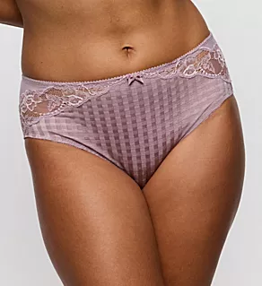 Madison Lace Trim Full Brief Panty Soft Sand M