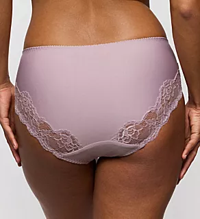 Madison Lace Trim Full Brief Panty Soft Sand M