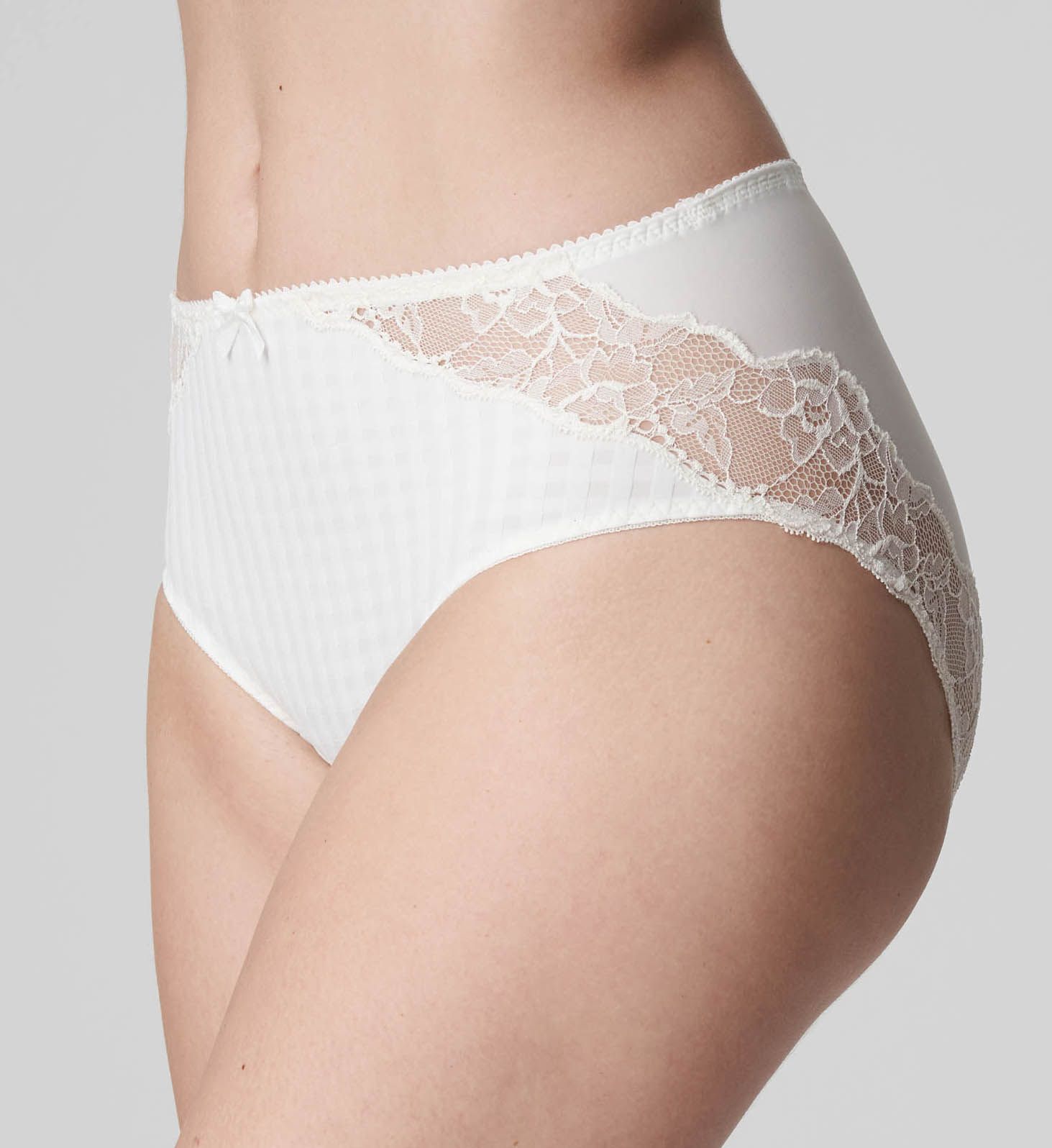 Prima Donna Madison Lace Trim Full Brief Panty Natural XL  - Image 1