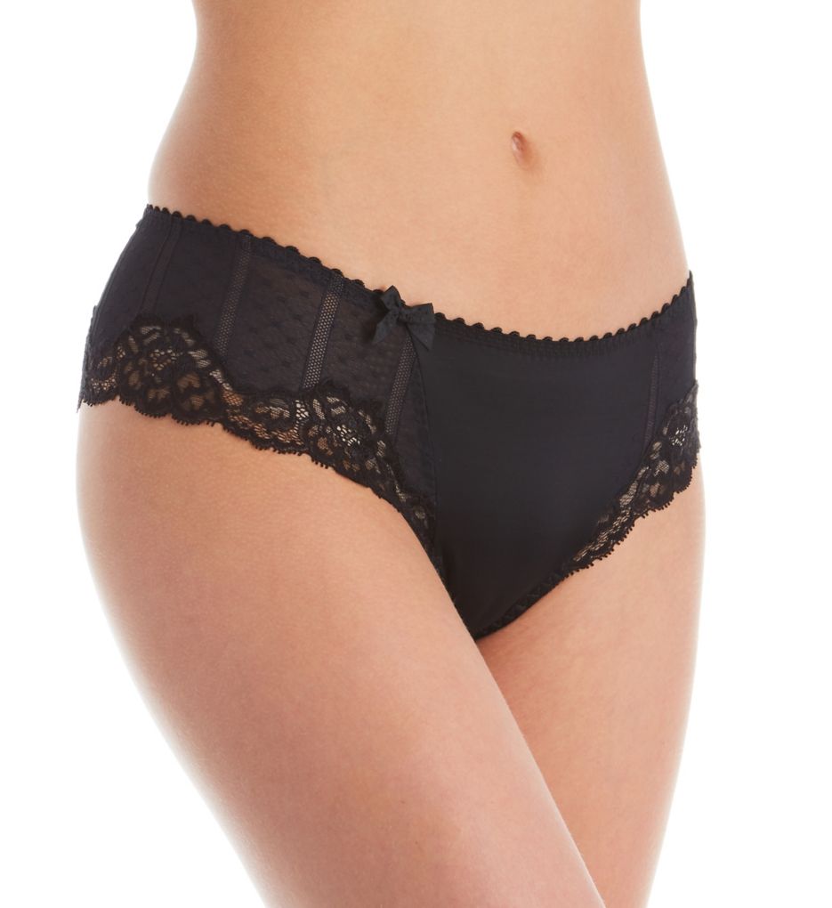 Prima Donna Women's Couture Boyshort Panty in Black | Size 3XL | HerRoom.com