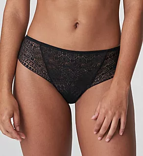Twist Epirus Thong Panty Black S