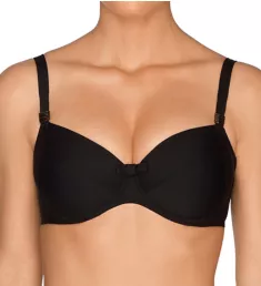 Cocktail Full Cup Bikini Swim Top Black 32D