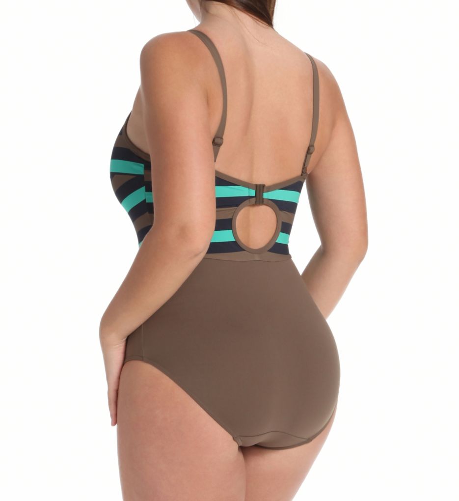 Punch Padded Cup One Piece Swimsuit