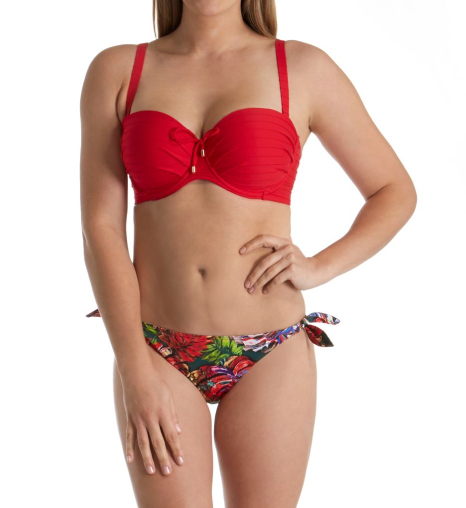 Sherry Strapless Padded Bikini Swim Top-cs3