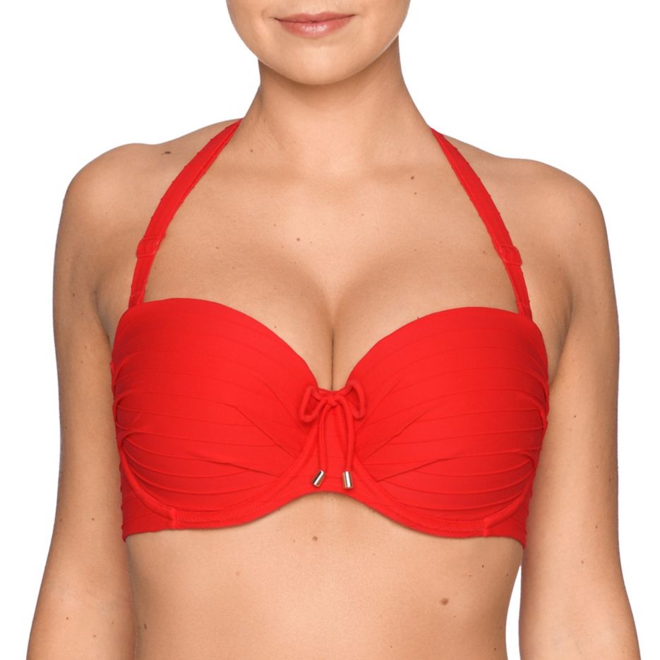 Sherry Strapless Padded Bikini Swim Top-cs5