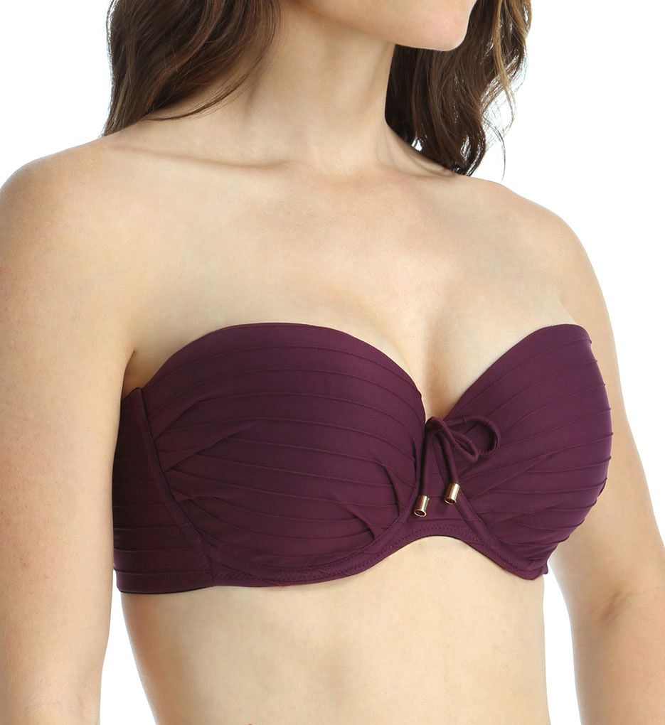 Sherry Strapless Padded Bikini Swim Top-gs