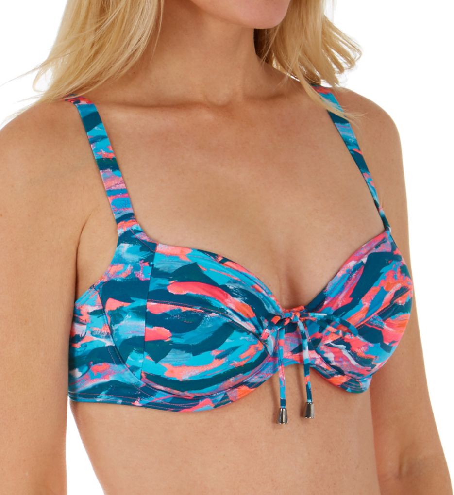 New Wave Full Cup Bikini Swim Top Clash 38C