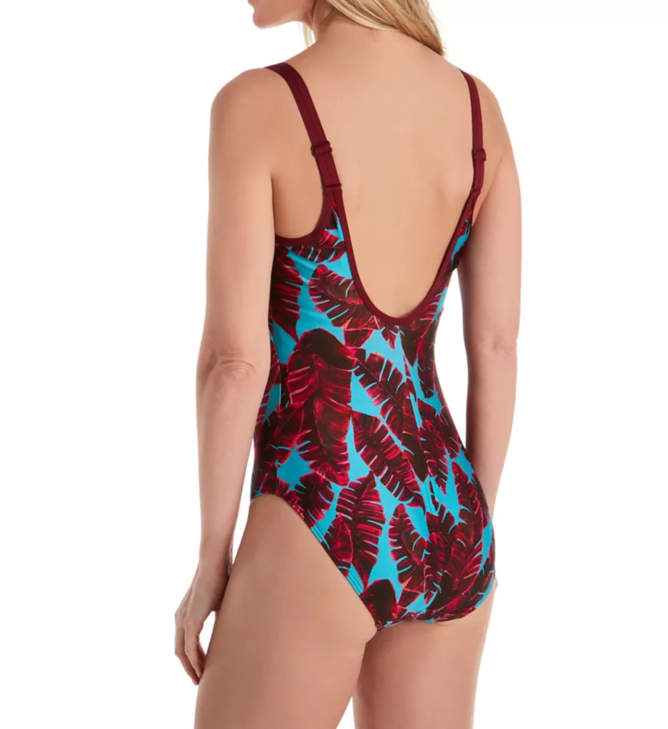 Palm Springs Triangle Padded One Piece Swimsuit