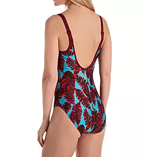 Palm Springs Triangle Padded One Piece Swimsuit