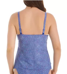 Jacaranda Tankini Swim Top Blue Nomad 34D