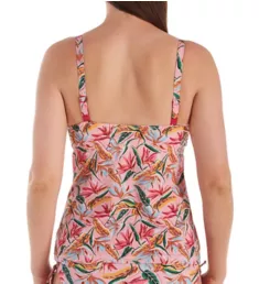 Sirocco Tankini Swim Top Pink Paradise 34C