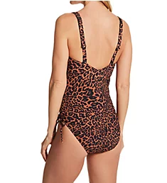 Holiday Padded Triangle One Piece Swimsuit Sunny Chocolate S