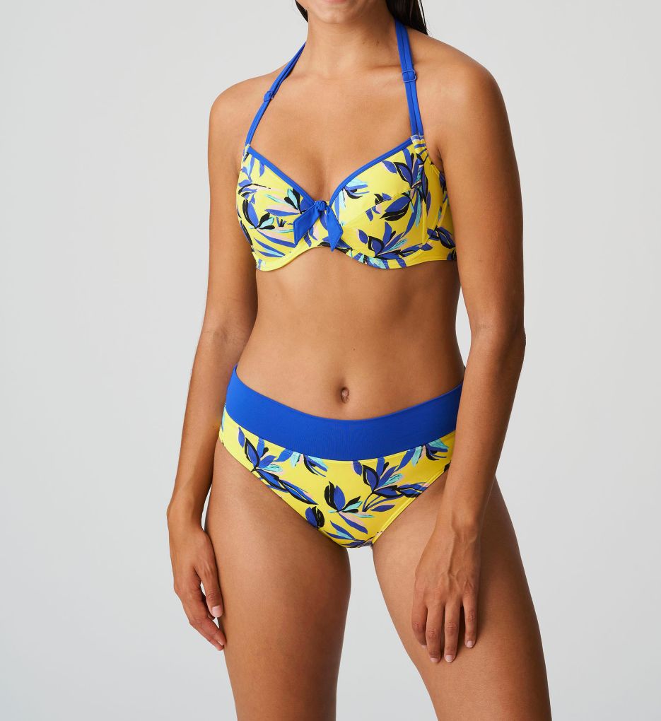 Vahine Fold Over Bikini Brief Swim Bottom-cs1