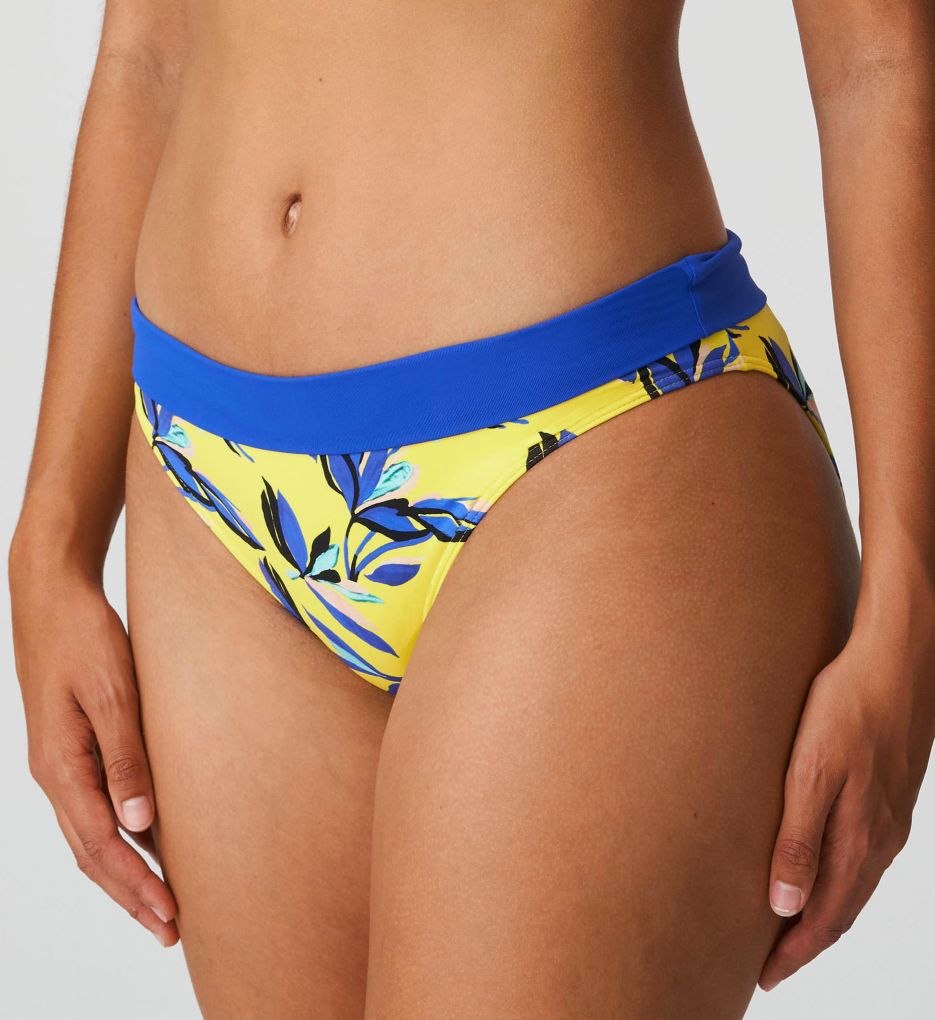 Vahine Fold Over Bikini Brief Swim Bottom-fs
