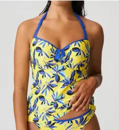 Vahine Tankini Swim Top Tropical Sun 34F