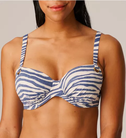 Prima Donna Ravena Ruched Full Cup Bikini Swim Top 4008411