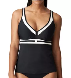 Istres Tankini Swim Top Black 36C