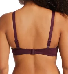 Dalyan Full Cup Bikini Swim Top Wine 36D