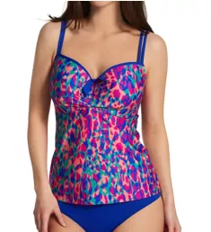 Karpen Tankini Swim Top Electric Blue 34C