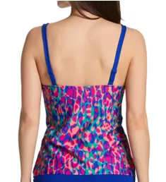 Karpen Tankini Swim Top Electric Blue 34C