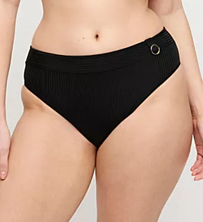 Delray Bikini Full Brief Swim Bottom Black S