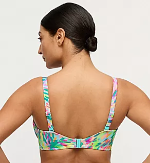 Douala Full Cup Bikini Swim Top Impressionist Summer 34D