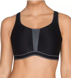 The Sweater Underwire Sports Bra Black 40C