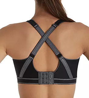 The Sweater Underwire Sports Bra Black 38C