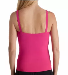 Waterfall D-Cup Underwire Tankini Swim Top Rose 32D