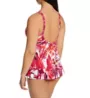 Profile by Gottex Escape In Bali V Neck One Piece Swim Dress B2D05 - Image 2