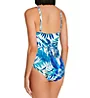 Profile by Gottex Escape In Bali D Cup V Neck One Piece Swimsuit B2D41 - Image 2