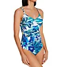 Profile by Gottex Escape In Bali D Cup V Neck One Piece Swimsuit B2D41 - Image 1