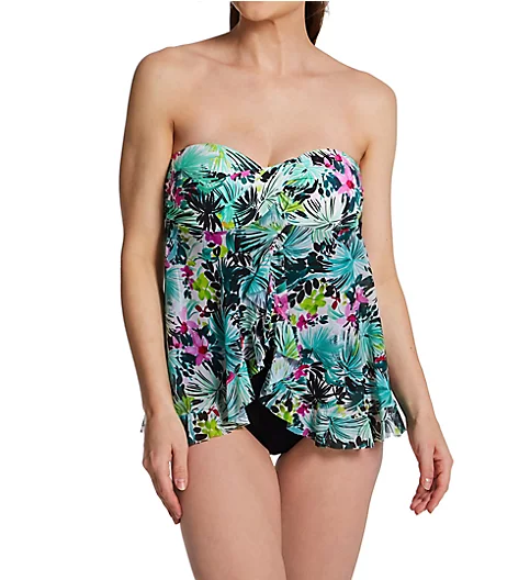Profile by Gottex Beautiful Day Bandeau Flyaway One Piece Swimsuit BD2157