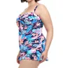 Profile by Gottex Plus Size Bohemian Gypsy Bandeau Swim Dress BG2W14 - Image 1