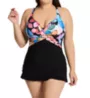 Profile by Gottex Plus Size Color Rush Swim Dress CR2W01