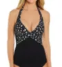 Profile by Gottex Dotty Halter Tankini Swim Top D1B26 - Image 1