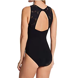 Late Bloomer High Neck One Piece Swimsuit Black 8