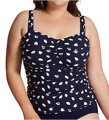 Profile by Gottex Plus Size Light As A Feather Tankini Swim Top