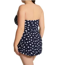 Plus Size Light As A Feather Bandeau Swim Dress