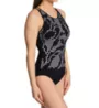 Profile by Gottex Mashrabiya High Neck One Piece Swimsuit M2049 - Image 1