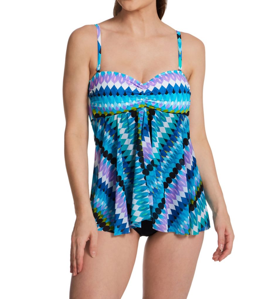 Moroccan Escape Bandeau Flyaway One Piece