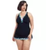 Profile by Gottex Plus Size Moroccan Escape One Piece Swim Dress ME2W88A - Image 3