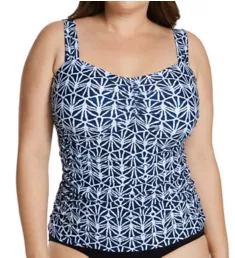 Nomad Plus Size Tankini Swim Top Seagreen 18W