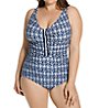 Profile by Gottex Plus Size Nomad V Neck One Piece Swimsuit