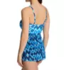 Profile by Gottex Ocean Blues Bandeau Flyaway One Piece Swim Dress OB2045 - Image 2