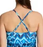 Profile by Gottex Ocean Blues Bandeau Flyaway One Piece Swim Dress OB2045 - Image 3