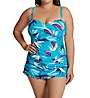 Profile by Gottex Plus Size Paradise Bandeau Swim Dress P2W18 - Image 1