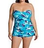 Profile by Gottex Plus Size Paradise Bandeau Swim Dress