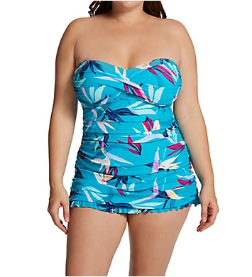 Profile by Gottex Plus Size Paradise Bandeau Swim Dress